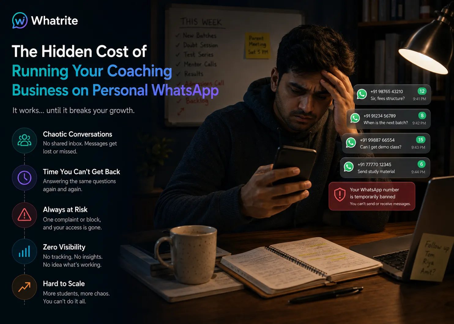 Whatrite - Hidden cost of running coaching business